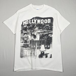 Hollywood Universal Studios Beverly Hills T-Shirt Gliden Heavy Cotton Medium